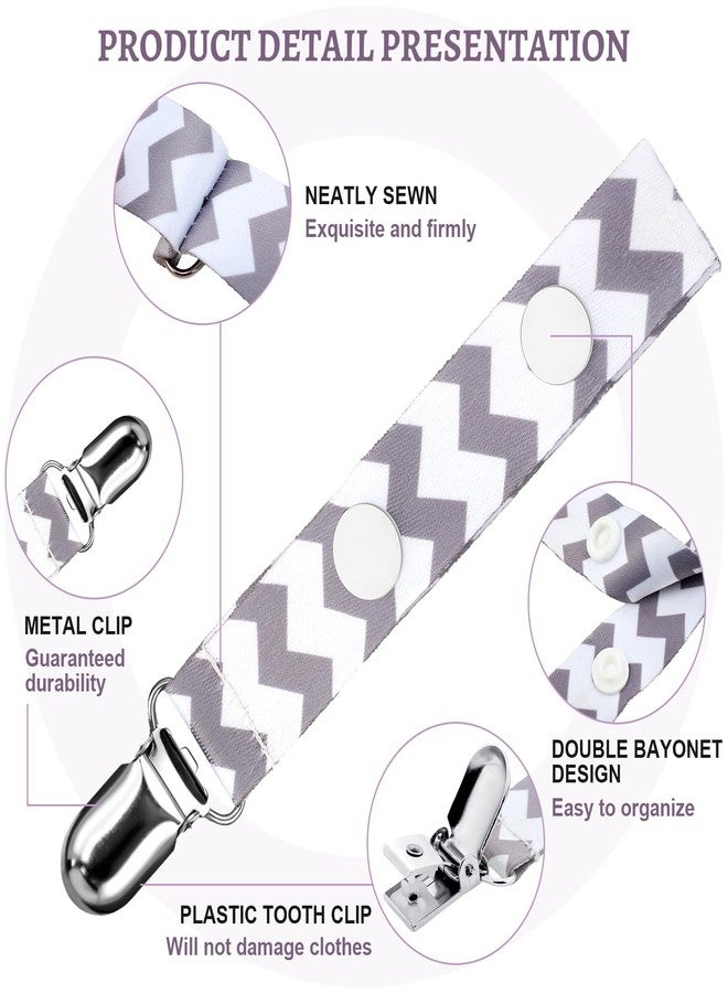 Yaocom مجموعة ياوكوم المكونة من 12 قطعة من مشابك أنابيب تصريف ما بعد استئصال الثدي مع أزرار كبس لتثبيت أنبوب التصريف ومنع انثناءه - Image 3